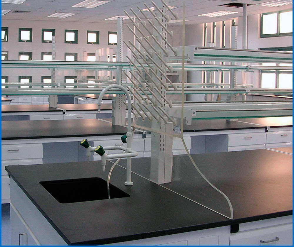 Лабораторная столешница для бактериологической лаборатории